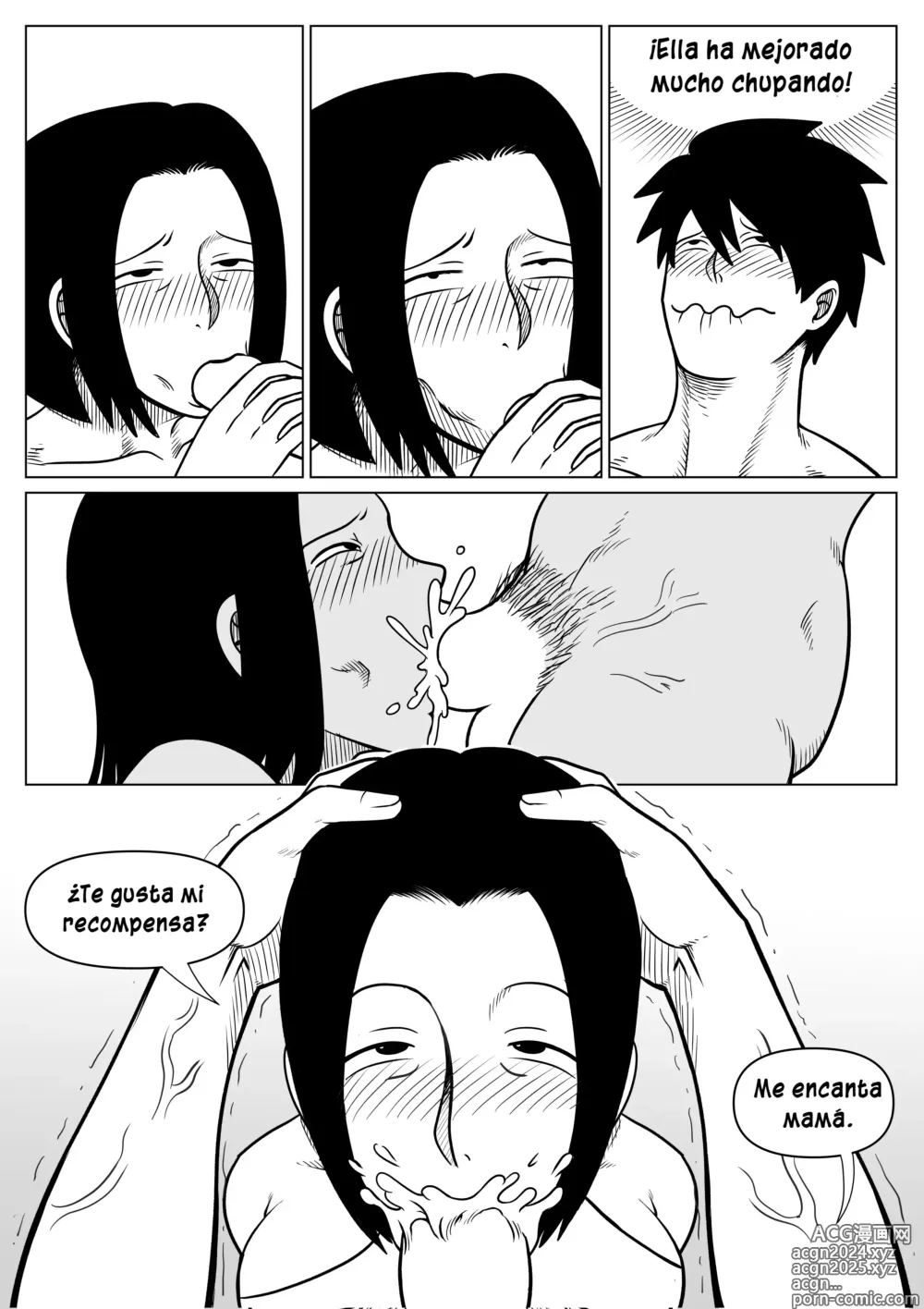 Page 8 of doujinshi Im in love with my mother - Capítulo 4