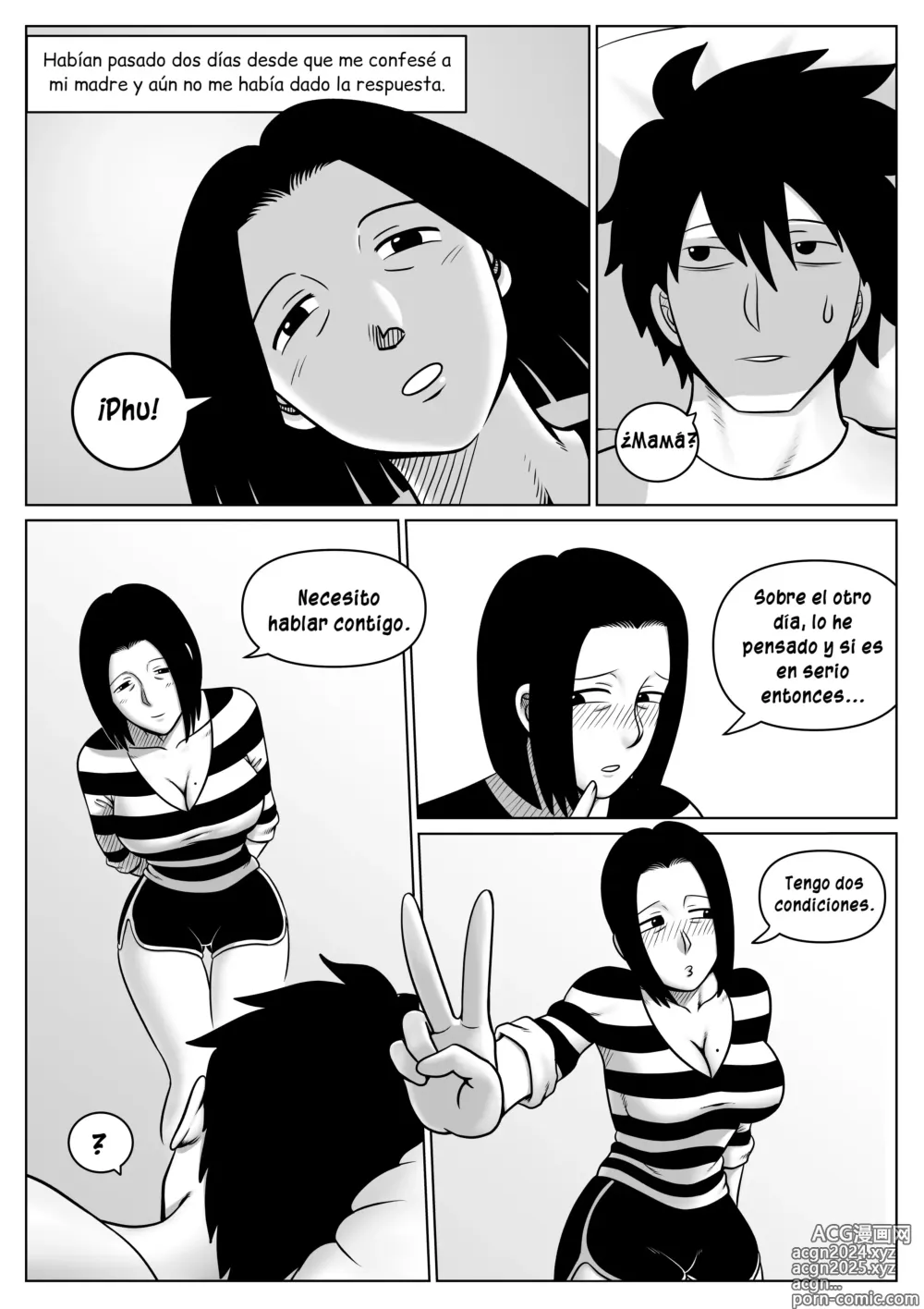 Page 3 of doujinshi Im in love with my mother - Capítulo 5