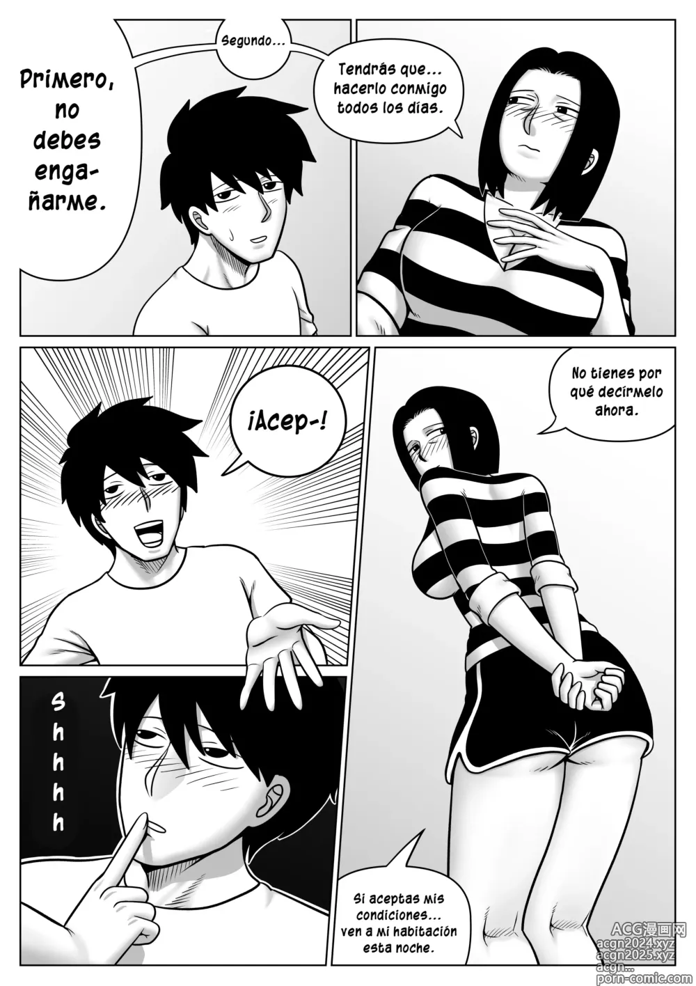 Page 4 of doujinshi Im in love with my mother - Capítulo 5