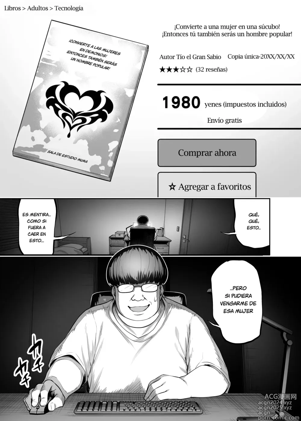 Page 4 of doujinshi El caso en el que castigué a una chica descarada convirtiéndola en una súcubo