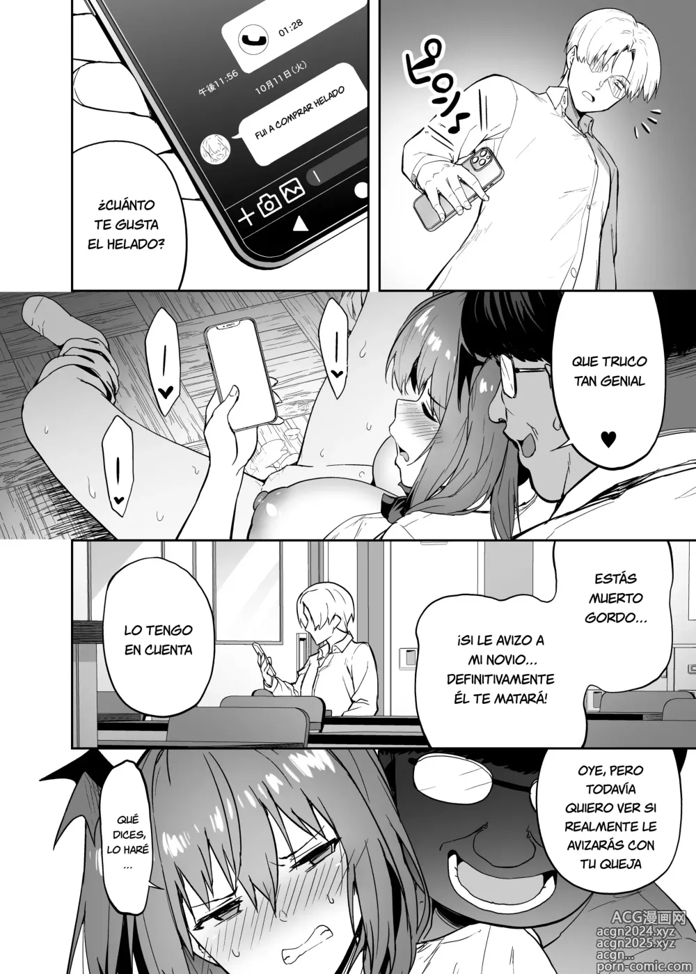 Page 33 of doujinshi El caso en el que castigué a una chica descarada convirtiéndola en una súcubo