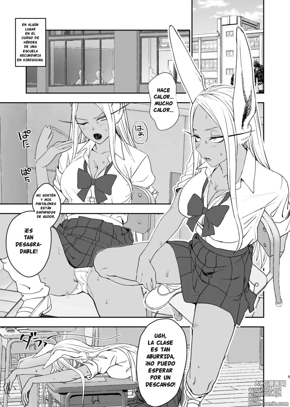 Page 2 of doujinshi El Entrenamiento Secreto de la Colegiala Mirko