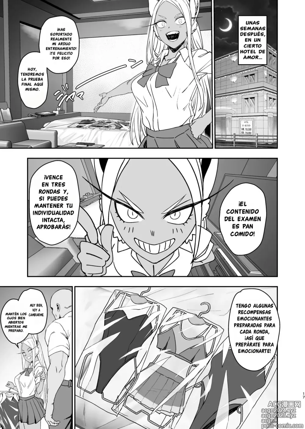 Page 14 of doujinshi El Entrenamiento Secreto de la Colegiala Mirko