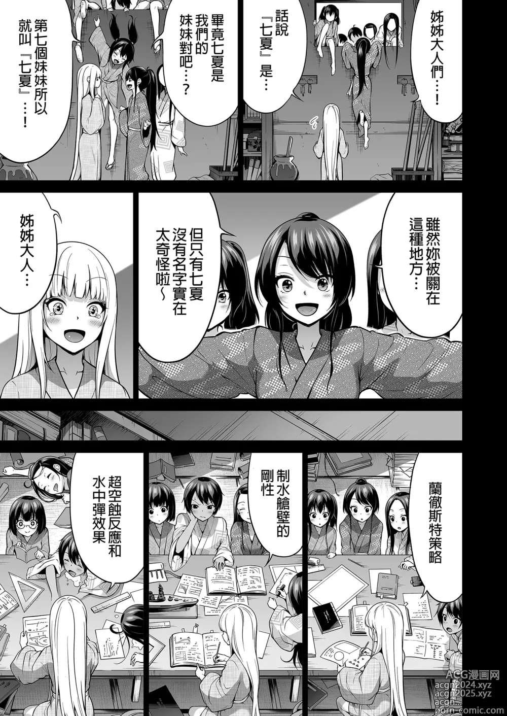 Page 585 of doujinshi 三姐妹1-2 七夏1-7 无马 8 有马