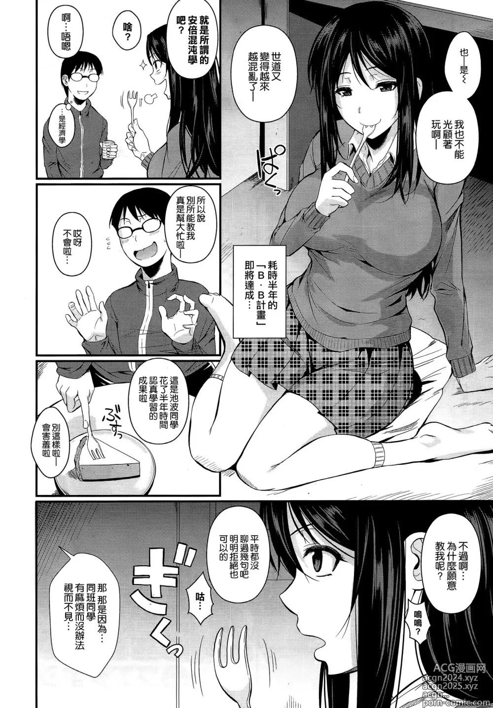 Page 2 of manga Suikou seyo. B.B Keikaku!