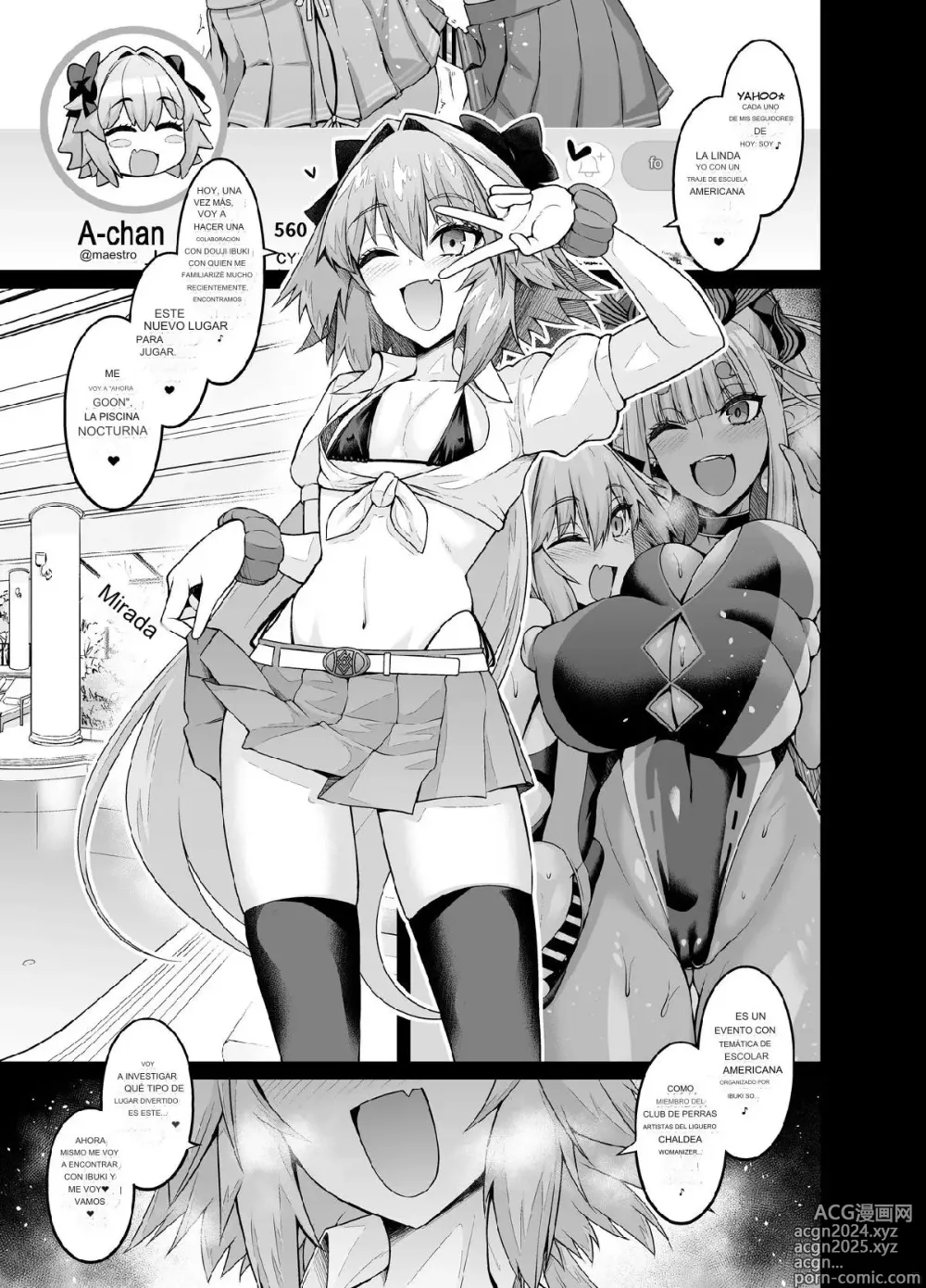 Page 3 of doujinshi Las perras de Chaldea