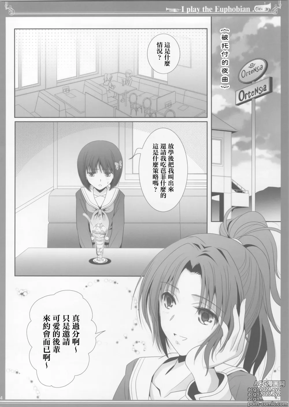 Page 3 of doujinshi Euphobian no Hibiki: Nonet - Euphobian will resound.