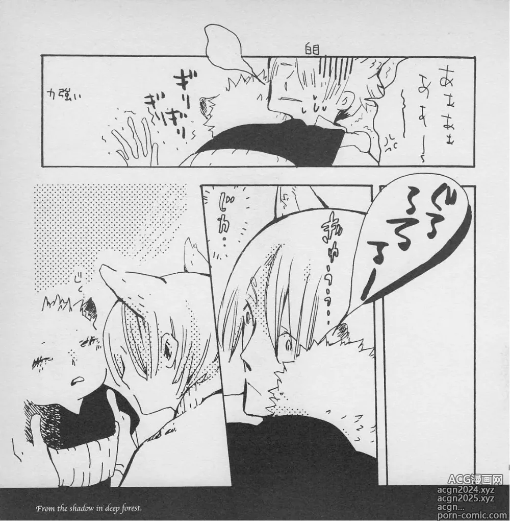 Page 20 of doujinshi 深い森の影から