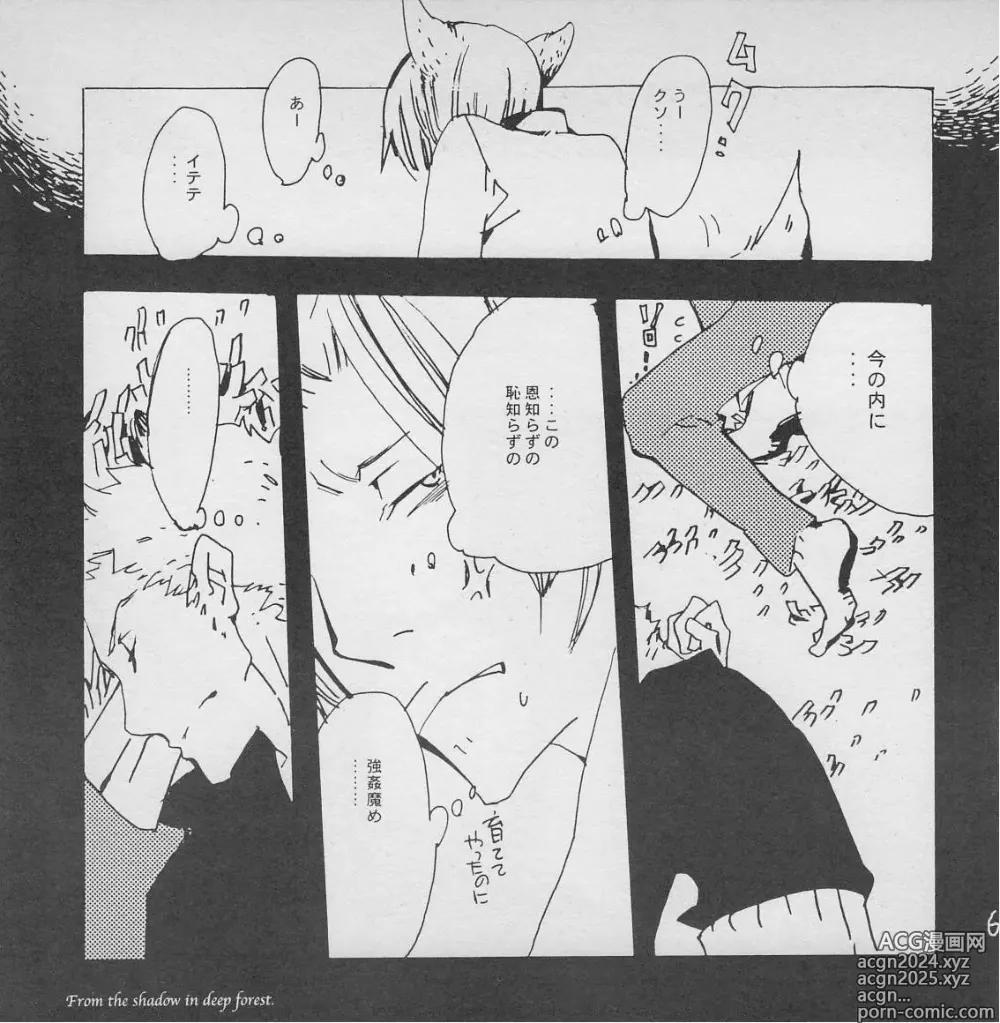 Page 70 of doujinshi 深い森の影から