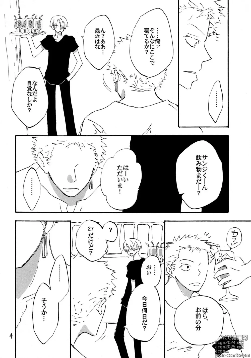 Page 3 of doujinshi 天の真下