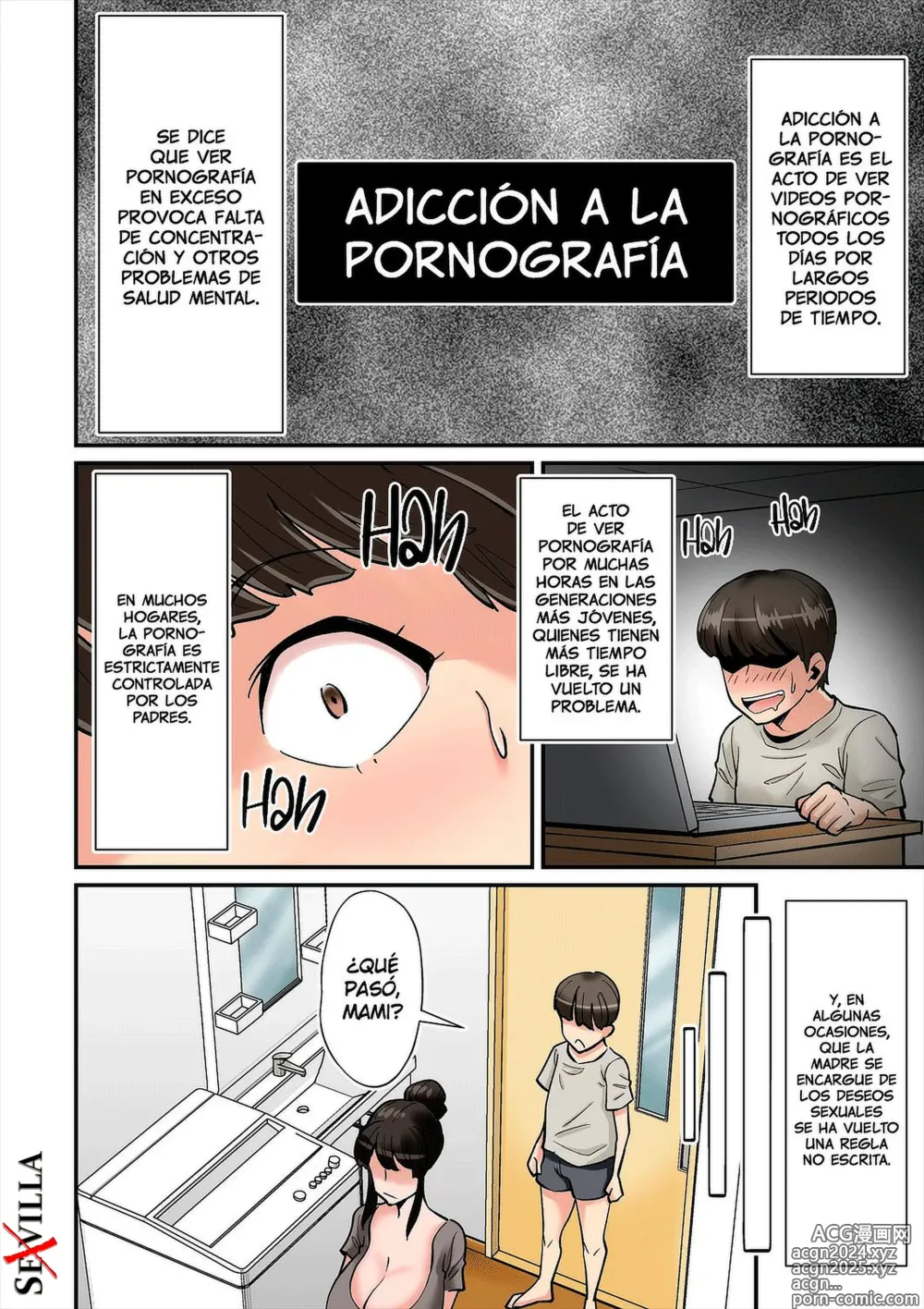 Page 2 of doujinshi LOCA POR LA VERGA DE SU HIJO