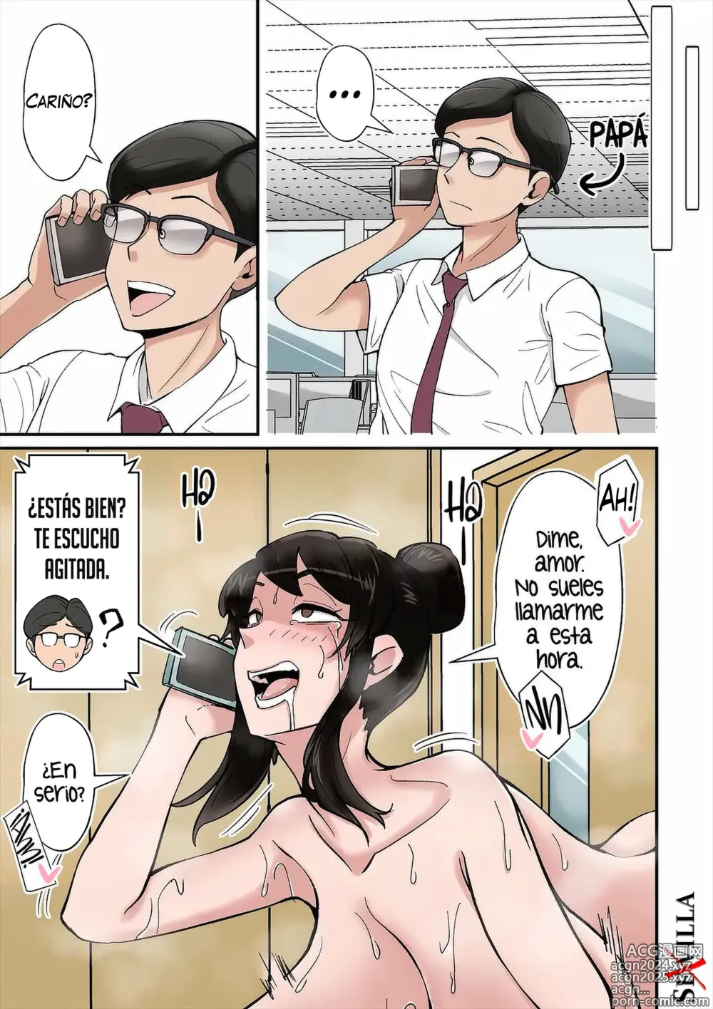 Page 25 of doujinshi LOCA POR LA VERGA DE SU HIJO