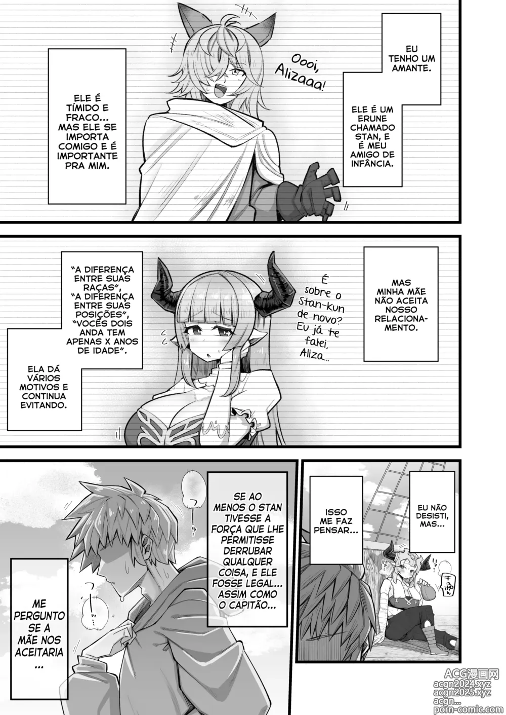 Page 5 of doujinshi Mesu Draph wa Tsuyoi Osu ja Nai to Dame nanda