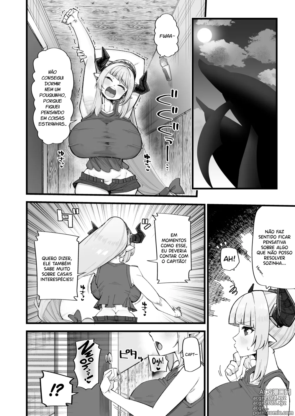 Page 6 of doujinshi Mesu Draph wa Tsuyoi Osu ja Nai to Dame nanda