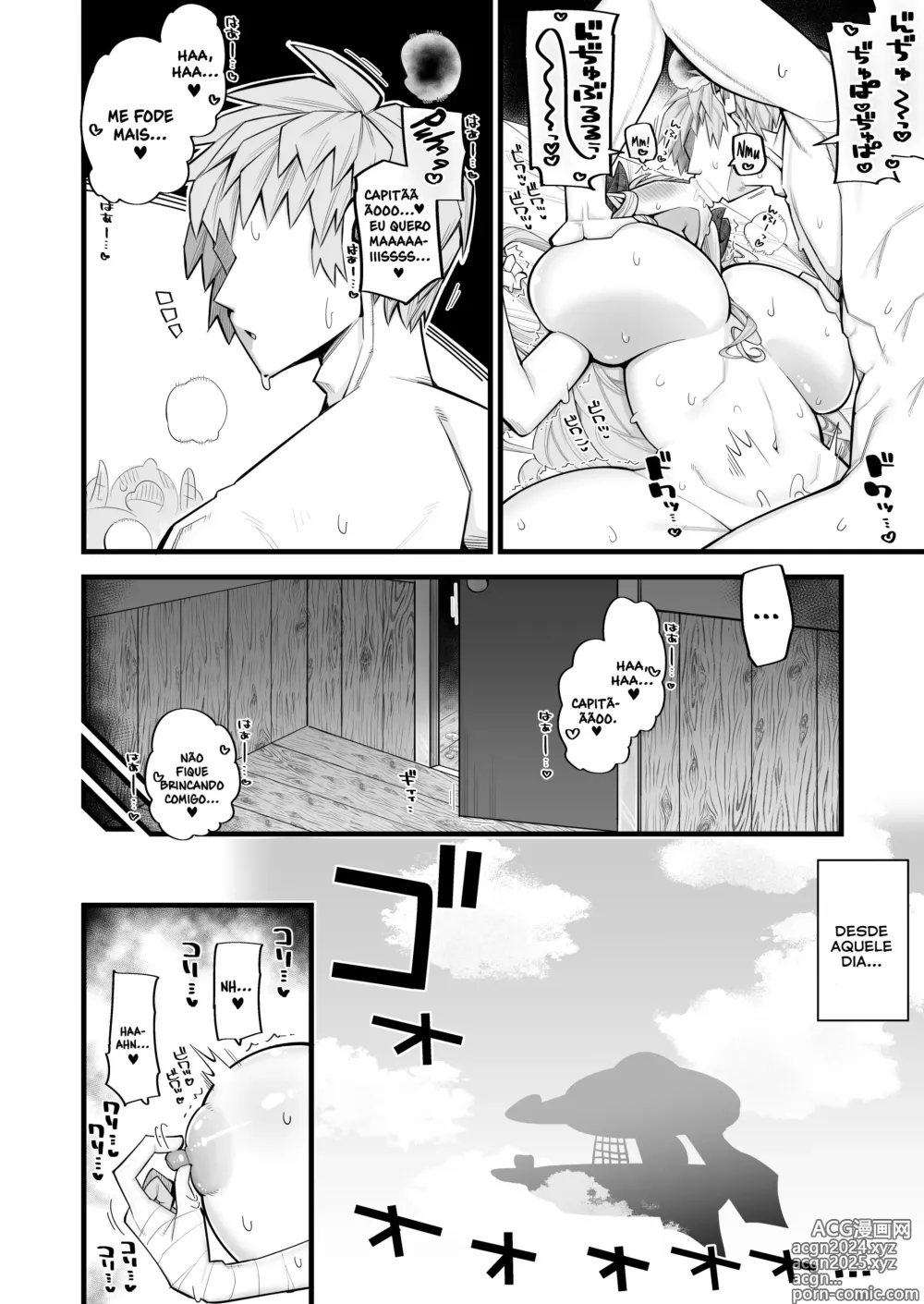 Page 10 of doujinshi Mesu Draph wa Tsuyoi Osu ja Nai to Dame nanda