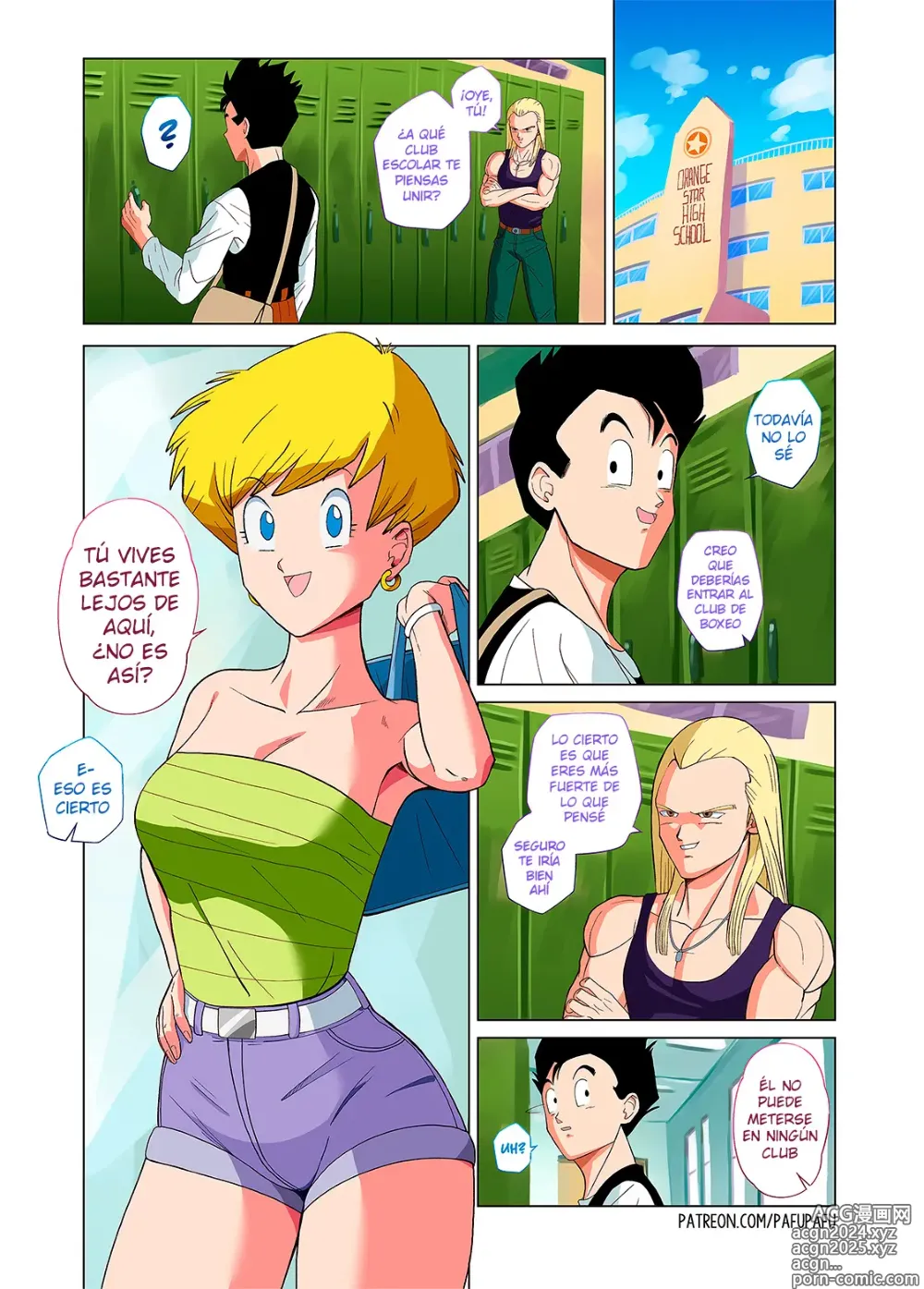 Page 2 of doujinshi Gohan vs Erasa!