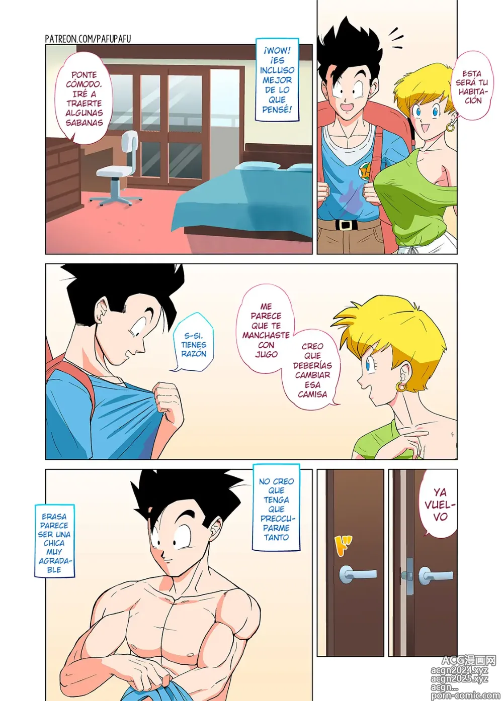 Page 8 of doujinshi Gohan vs Erasa!