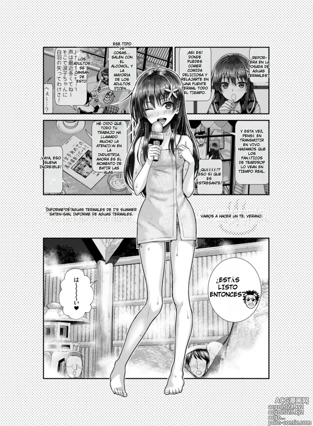 Page 3 of doujinshi Saten-san Informa Sobre las Aguas Termales del Verano