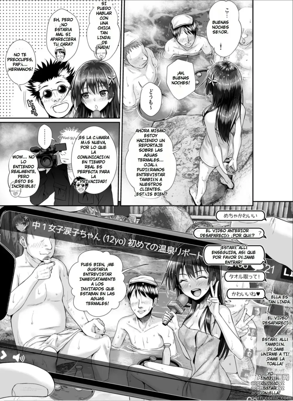 Page 8 of doujinshi Saten-san Informa Sobre las Aguas Termales del Verano