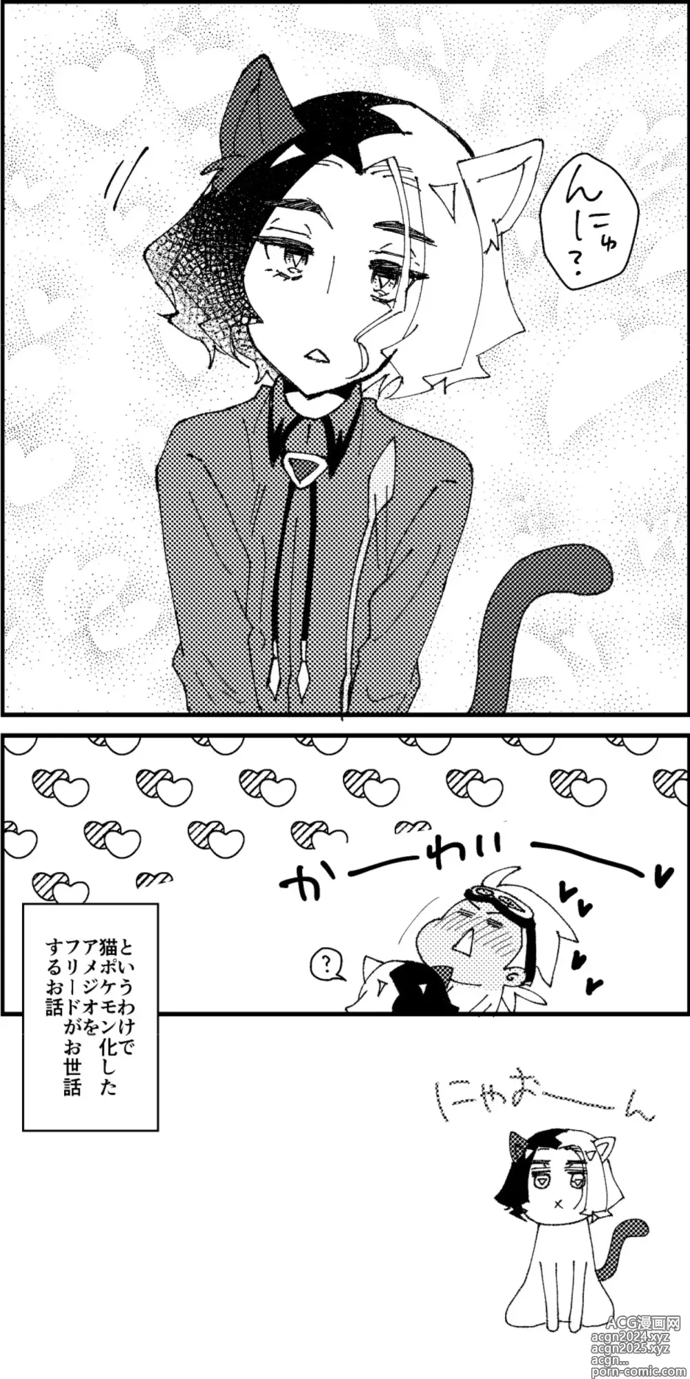 Page 4 of doujinshi Ame ga Neko ni Narimashite