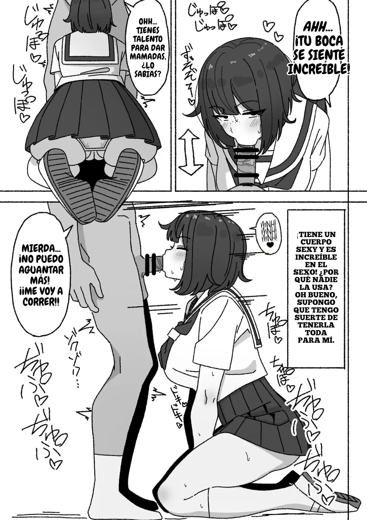 Page 7 of doujinshi Soy el único de la clase que está utilizando a la impopular alivio sexual del personal de servicio, kuroh-chan.