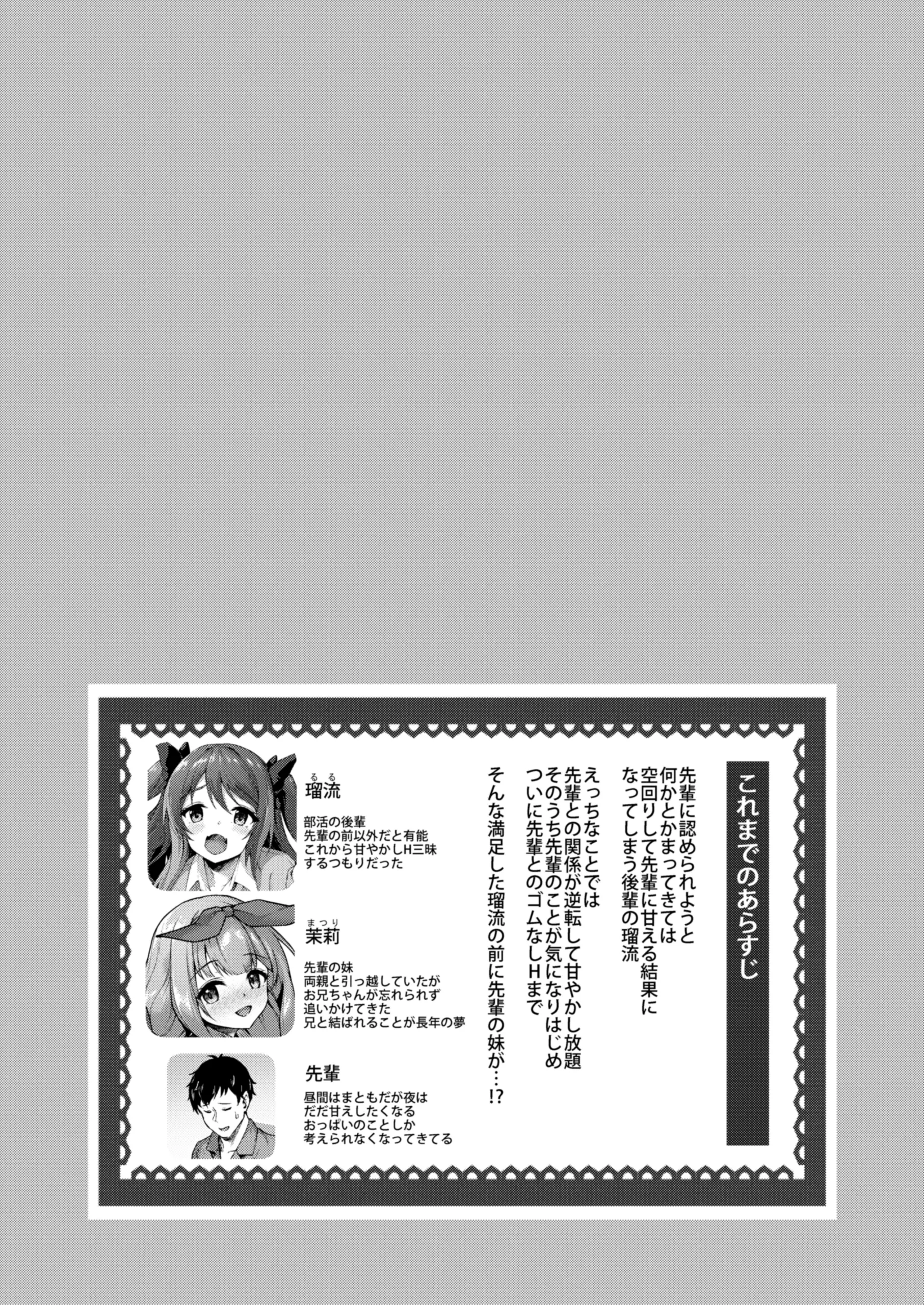 Page 3 of doujinshi Kouhai wa Koakumama!? 3