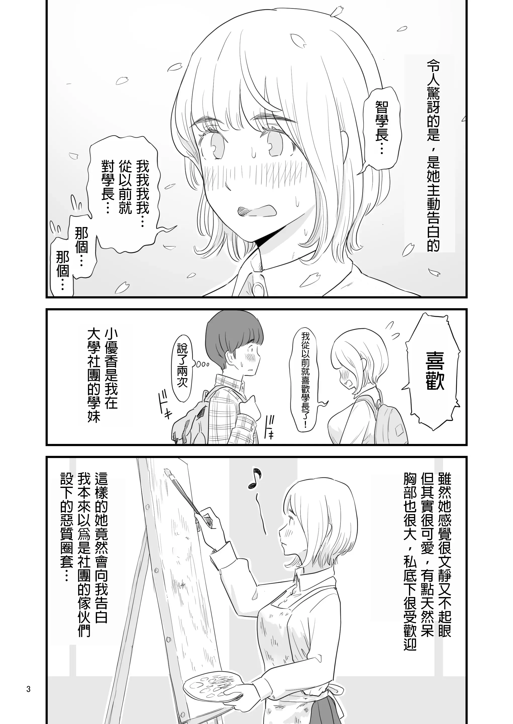 Page 3 of doujinshi Boku no taisetsuna kanojo ga itoko no kyokon shota ni netora re chau! ?