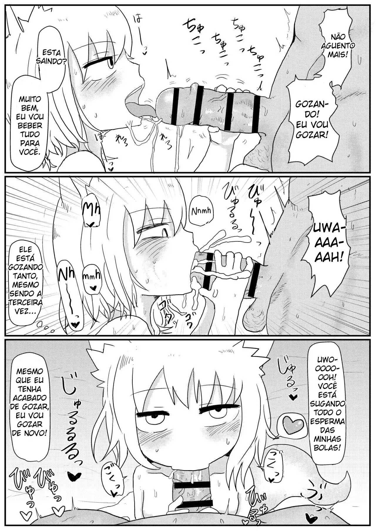 Page 23 of doujinshi My Loli Baba Mama is Weak to My Advances