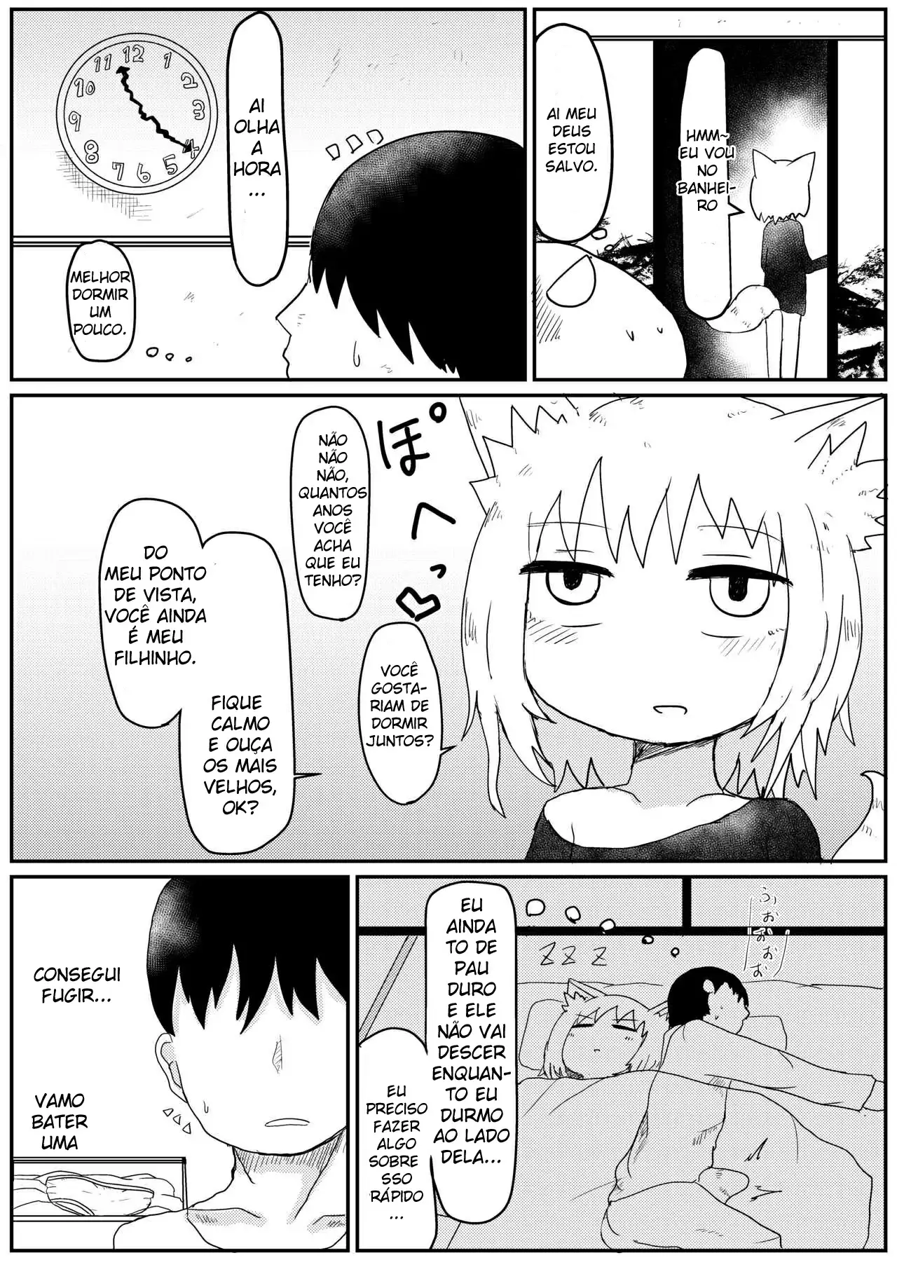 Page 7 of doujinshi My Loli Baba Mama is Weak to My Advances