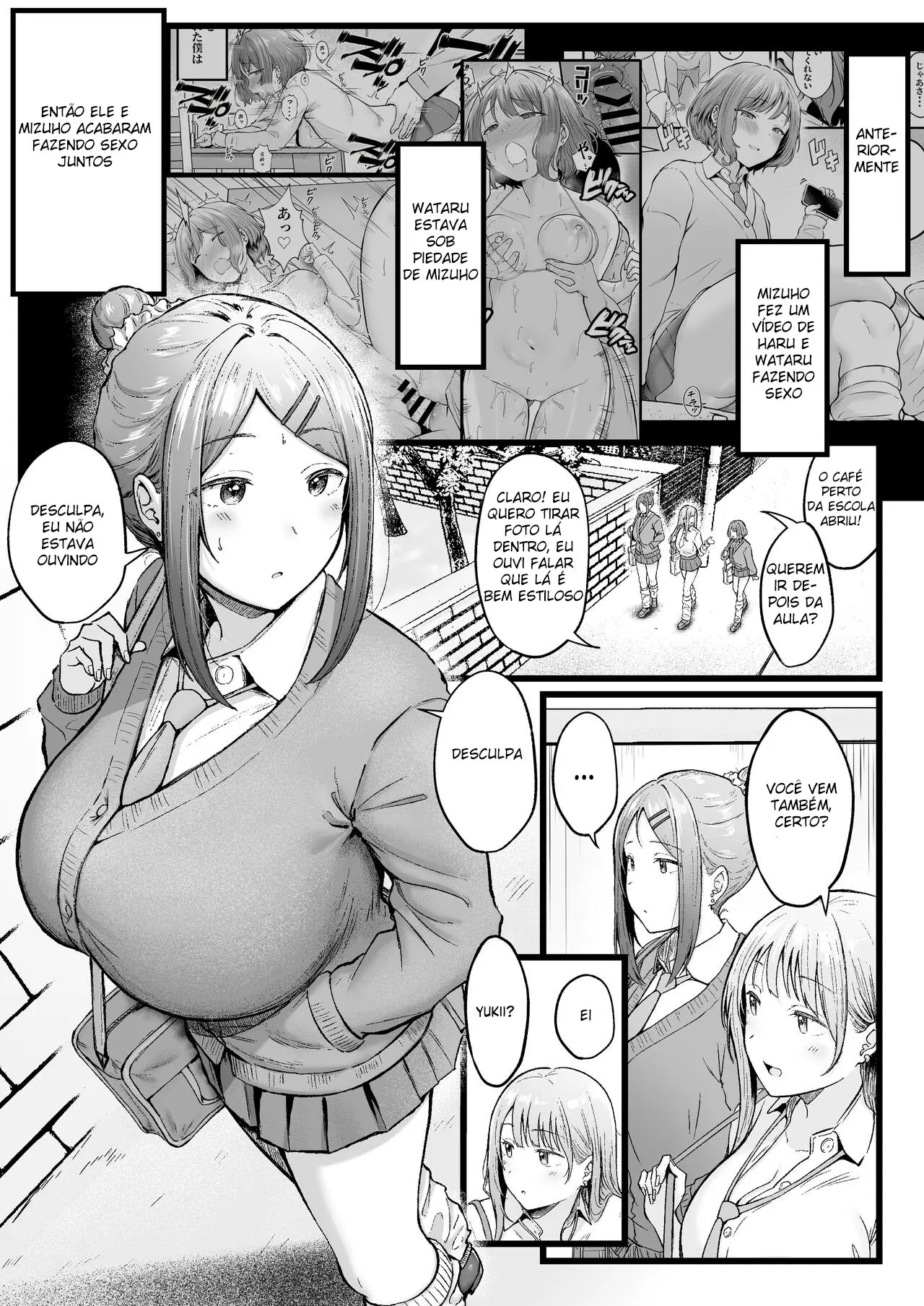 Page 3 of doujinshi Joshiryou Kanrinin no Boku wa Gal Ryousei ni Furimawasarete masu 3