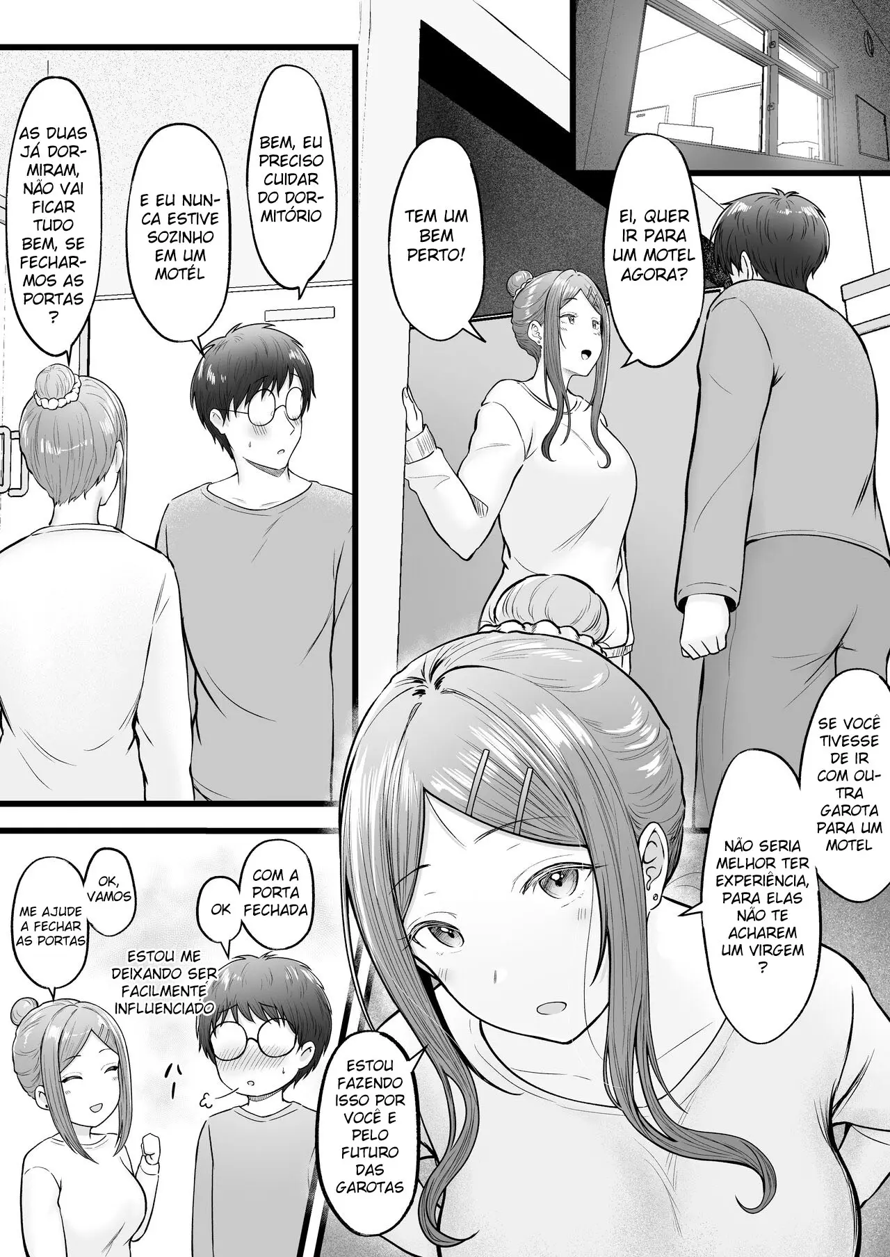 Page 37 of doujinshi Joshiryou Kanrinin no Boku wa Gal Ryousei ni Furimawasarete masu 3