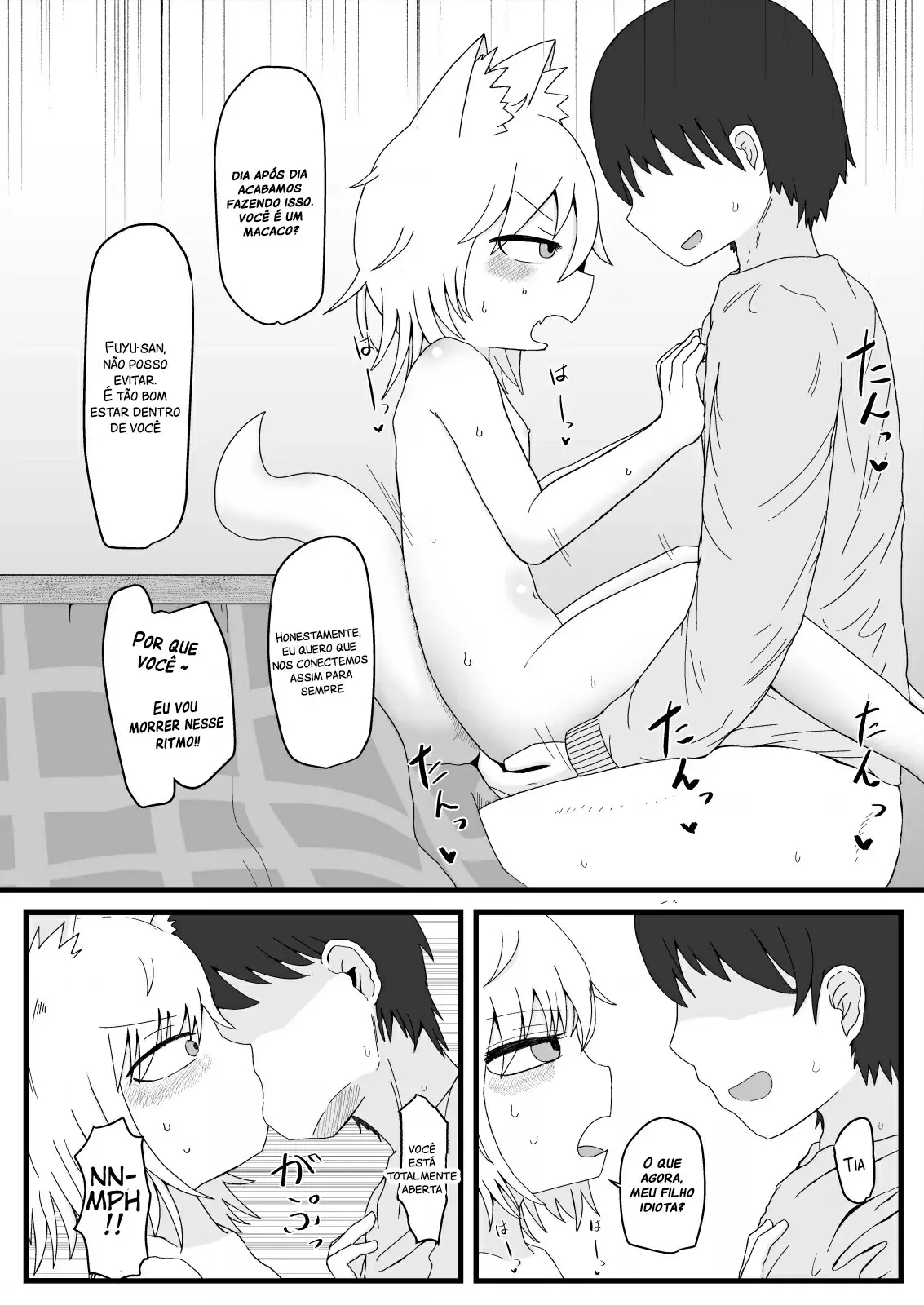 Page 12 of doujinshi Loli Baba Okaa-san wa Oshi ni Yowai 2