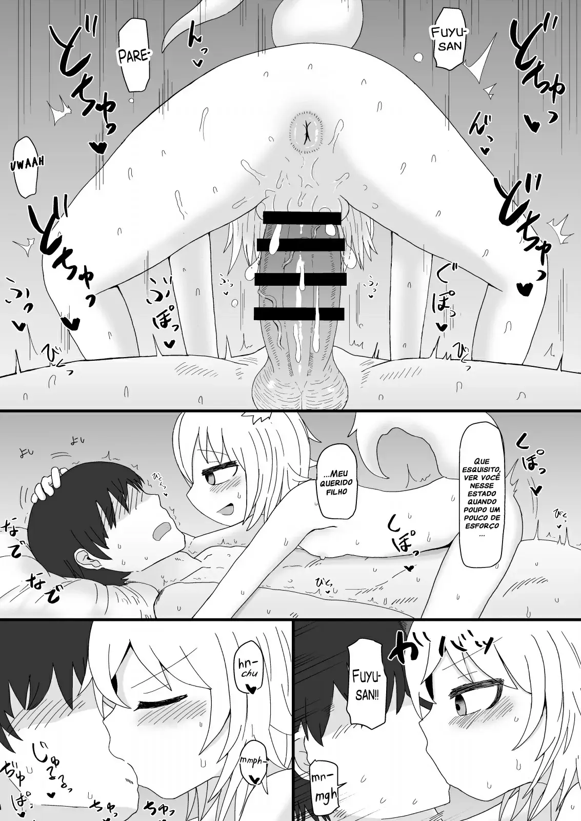 Page 29 of doujinshi Loli Baba Okaa-san wa Oshi ni Yowai 2