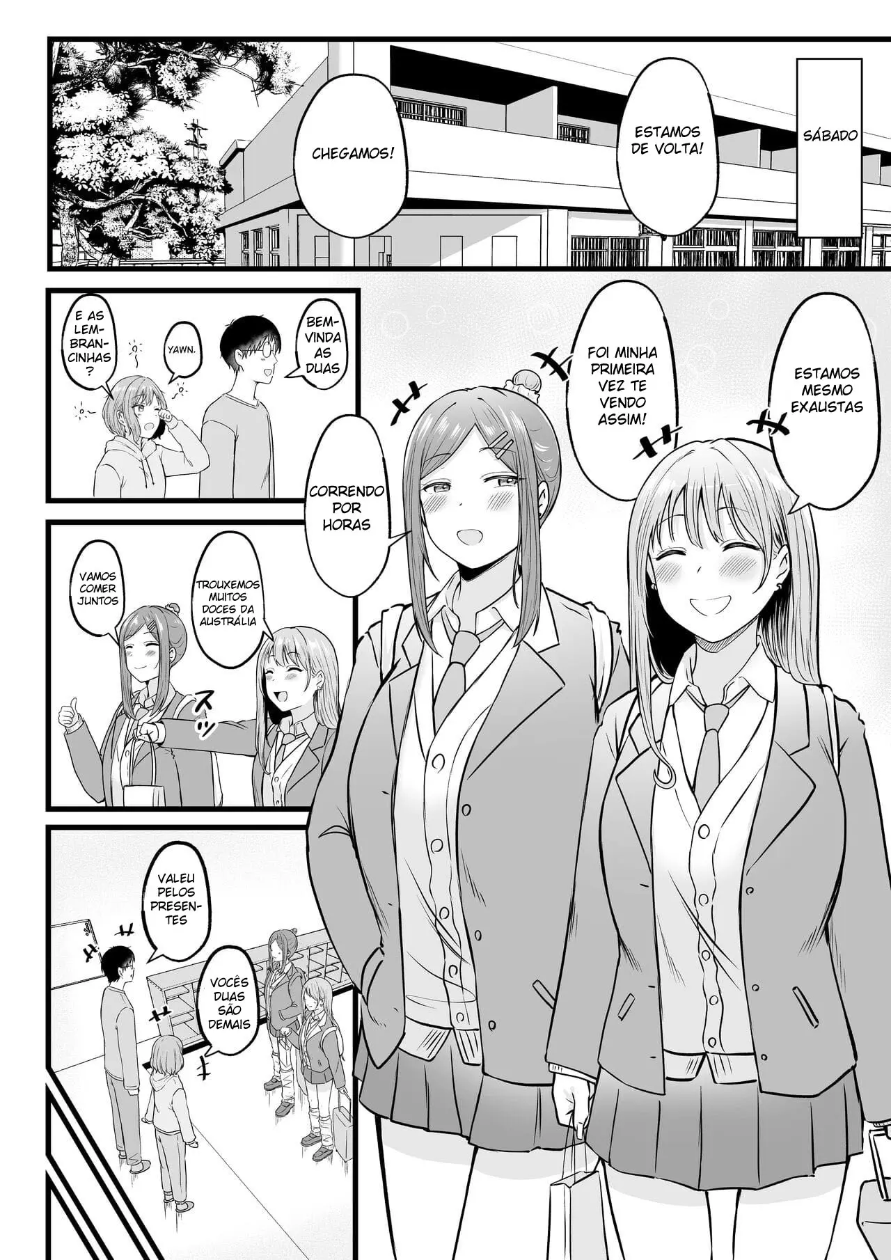 Page 48 of doujinshi Joshiryou Kanrinin no Boku wa Gal Ryousei ni Furimawasarete masu 2