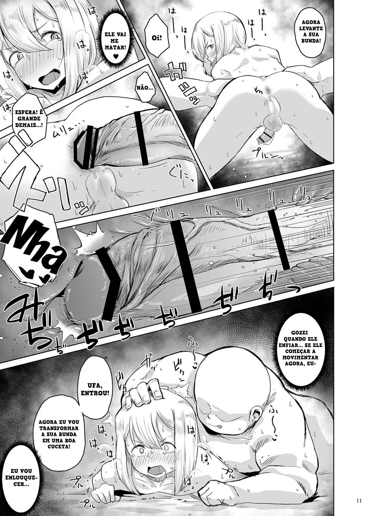 Page 10 of doujinshi Papa Katsu o Name Kitta Otokonoko Mesu Ochi Muryou Ketsumanko