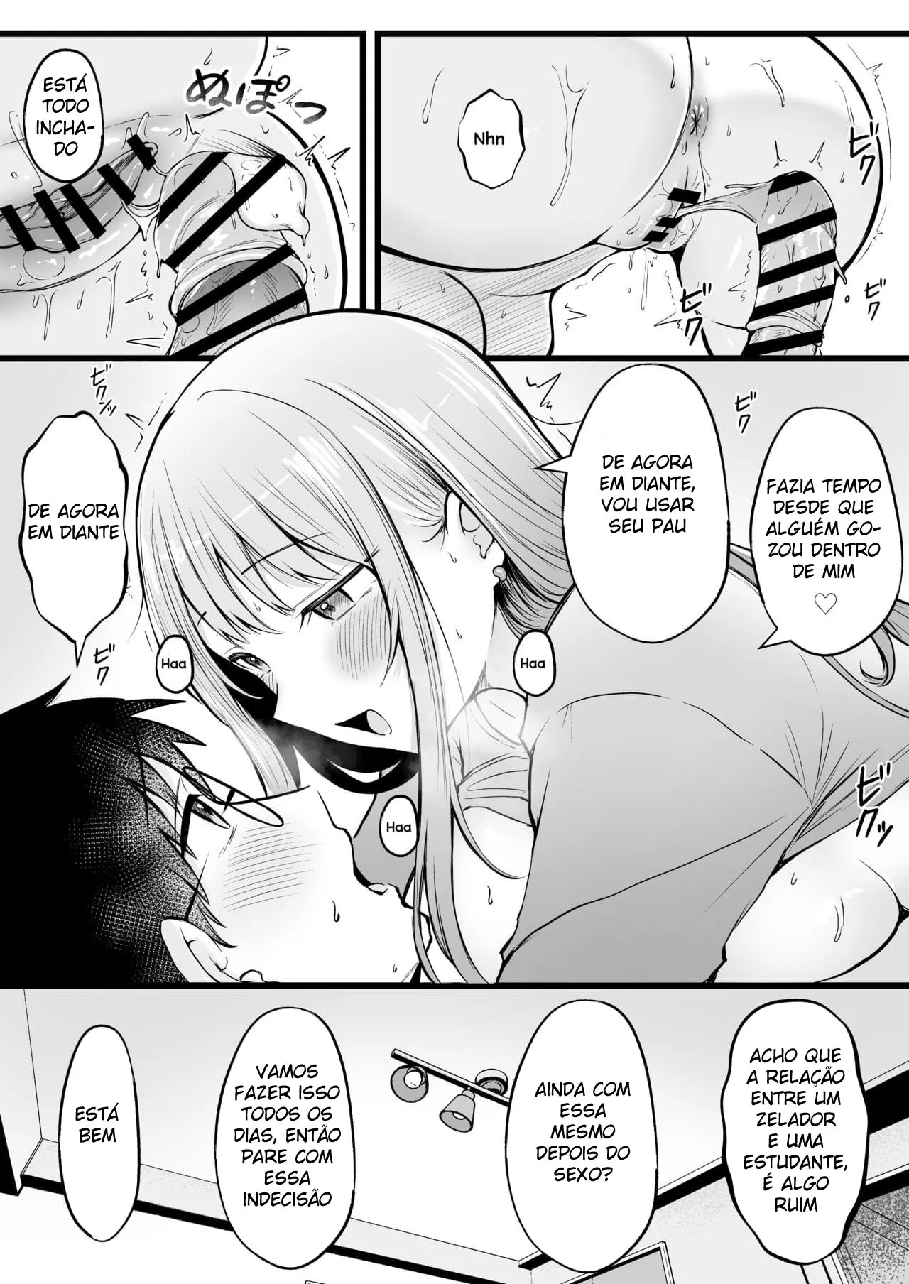 Page 28 of doujinshi Joshiryou Kanrinin no Boku wa Gal Ryousei ni Furimawasarete masu