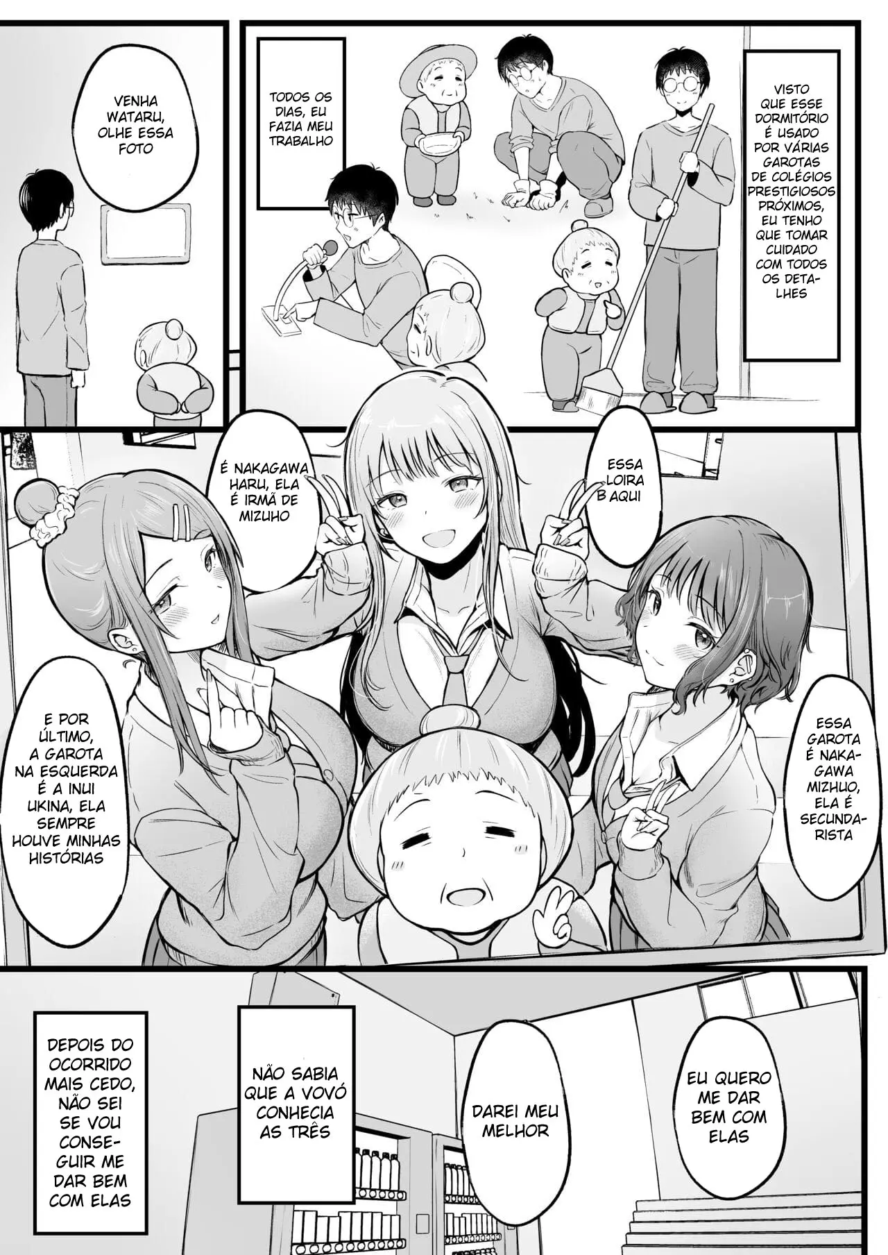 Page 7 of doujinshi Joshiryou Kanrinin no Boku wa Gal Ryousei ni Furimawasarete masu