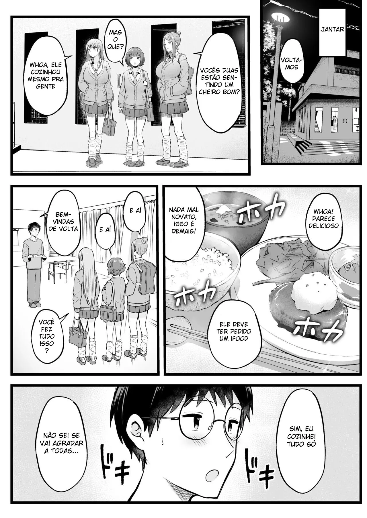 Page 8 of doujinshi Joshiryou Kanrinin no Boku wa Gal Ryousei ni Furimawasarete masu