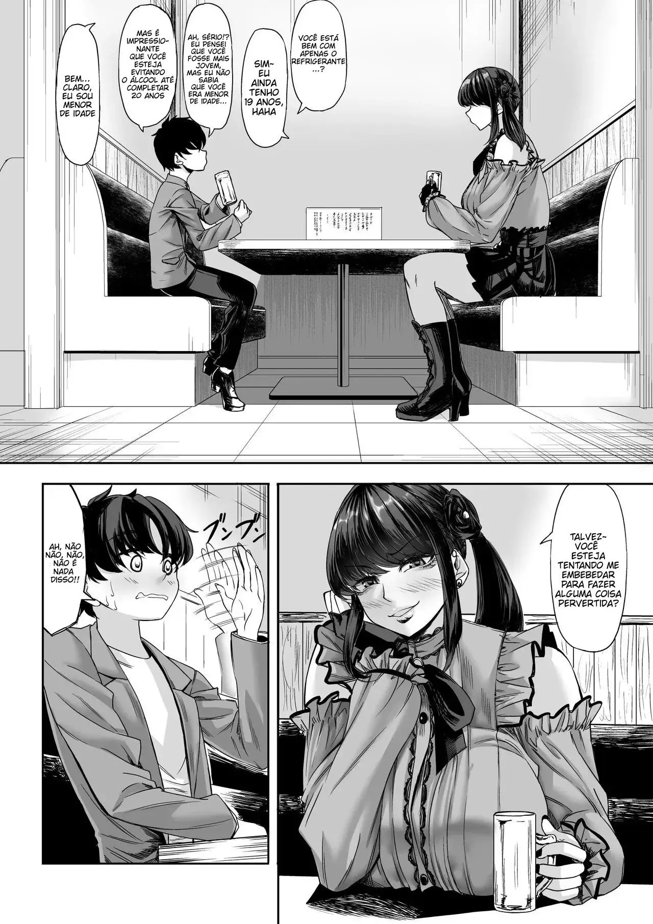 Page 7 of doujinshi Shinchou 211 cm no jirai-kei joshi ni nerawa rete mou nige rarenai