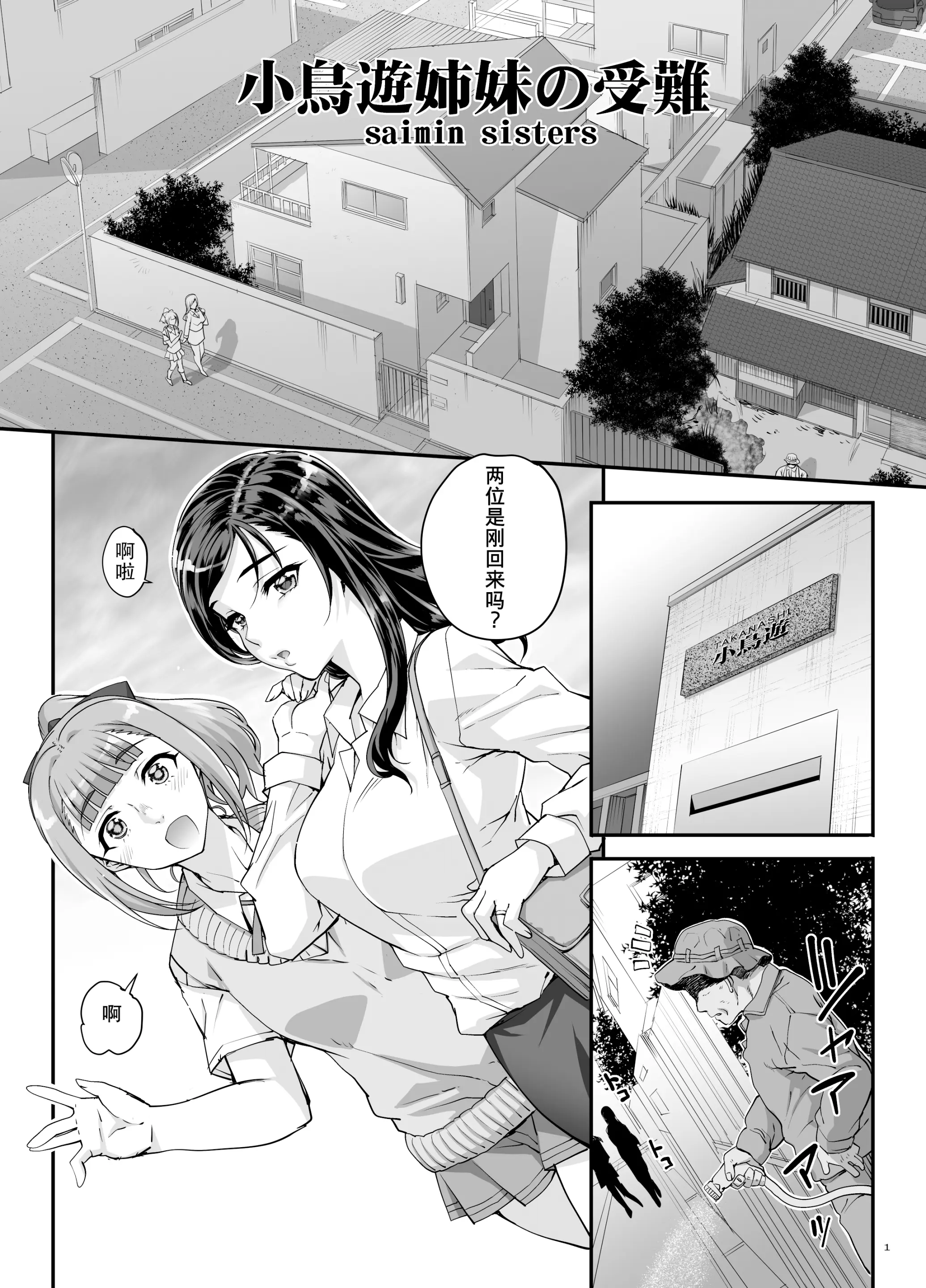 Page 2 of doujinshi Takanashi Shimai no Junan - saimin sisters