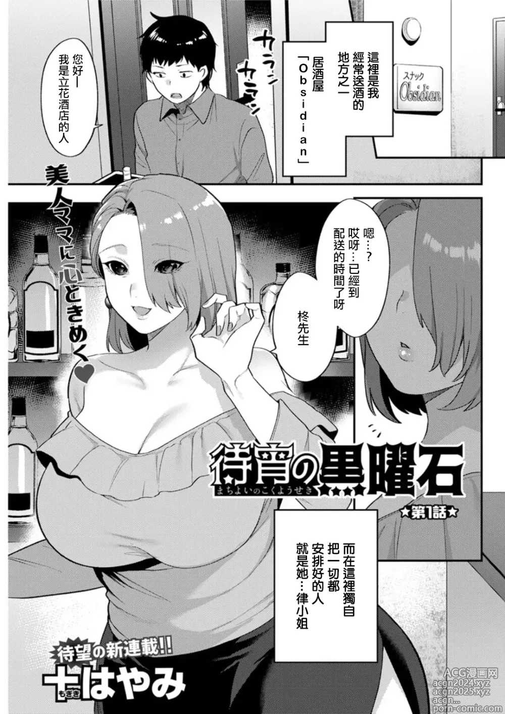 Page 1 of manga Matsuyoi no Kokuyouseki Ch. 1