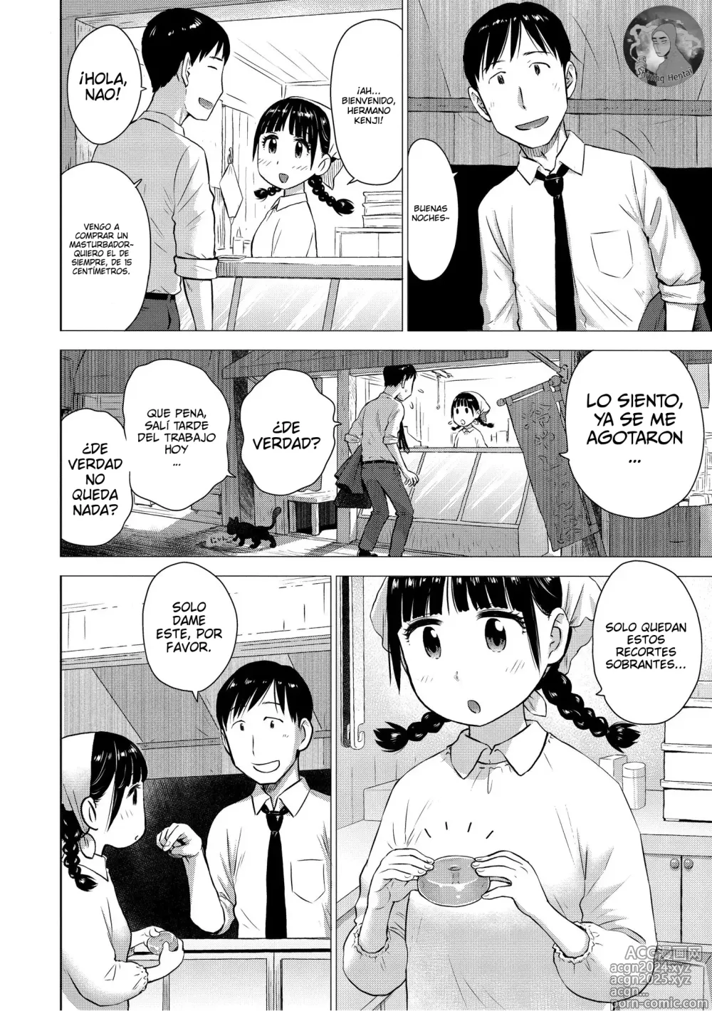 Page 6 of manga ¡Mizuki, la empleada de la tienda de copas de avión!