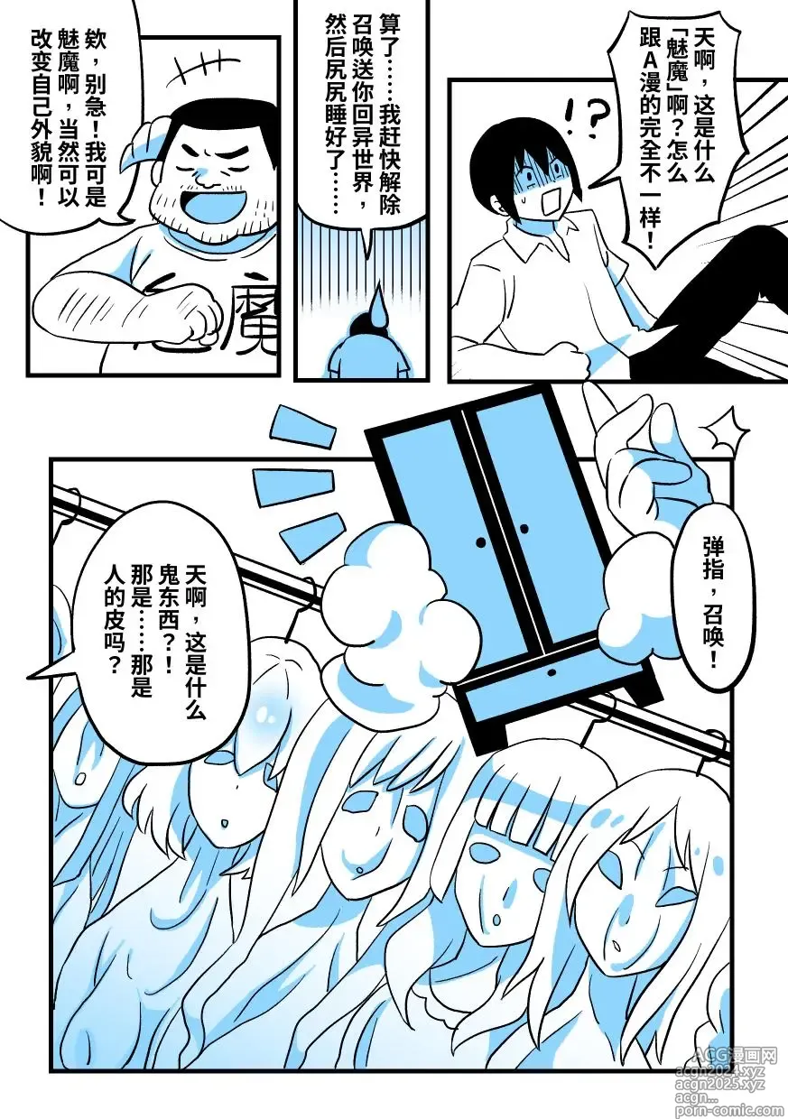 Page 2 of doujinshi Succubus Uncle (decensored)