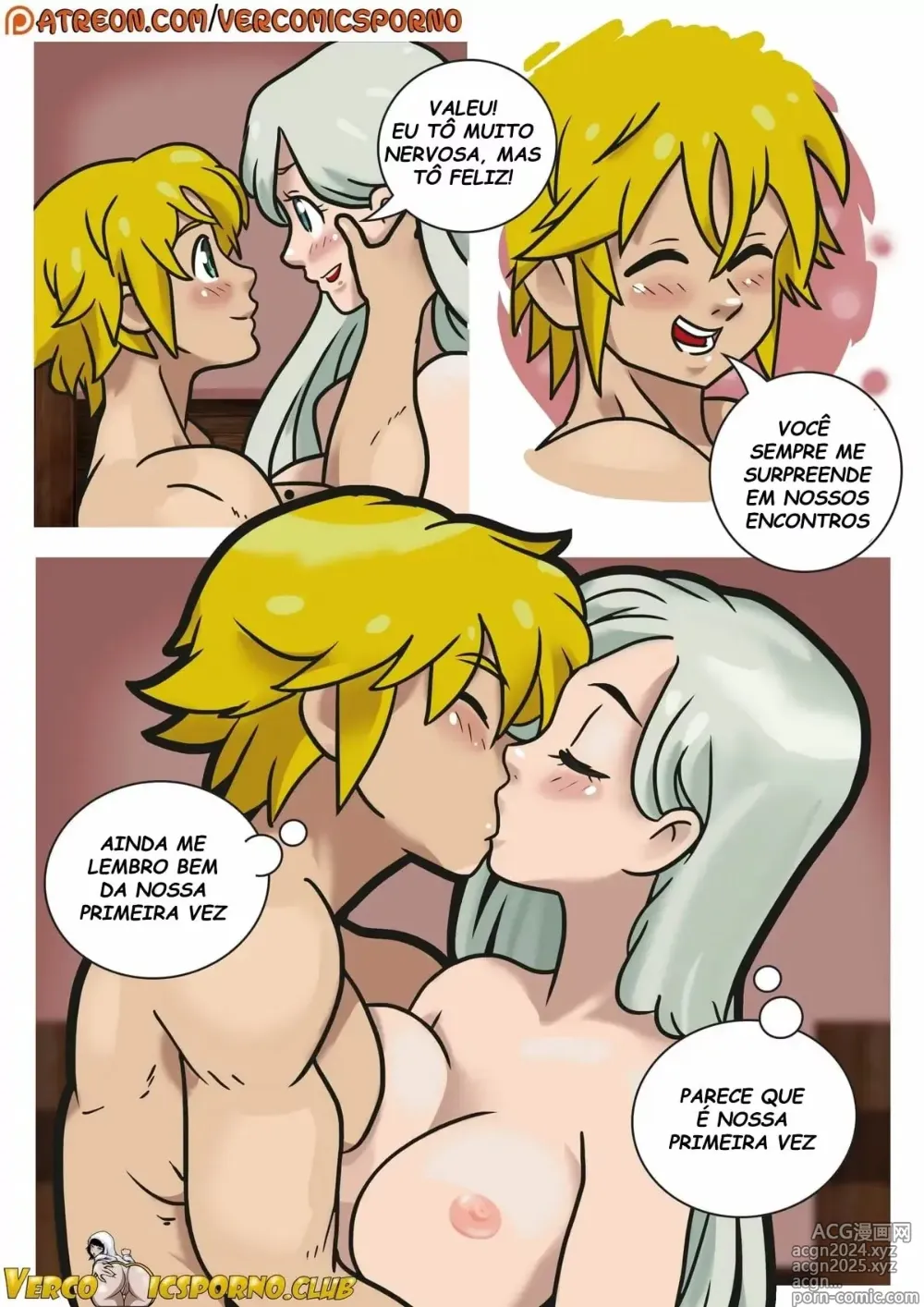 Page 5 of doujinshi O primeiro encontro