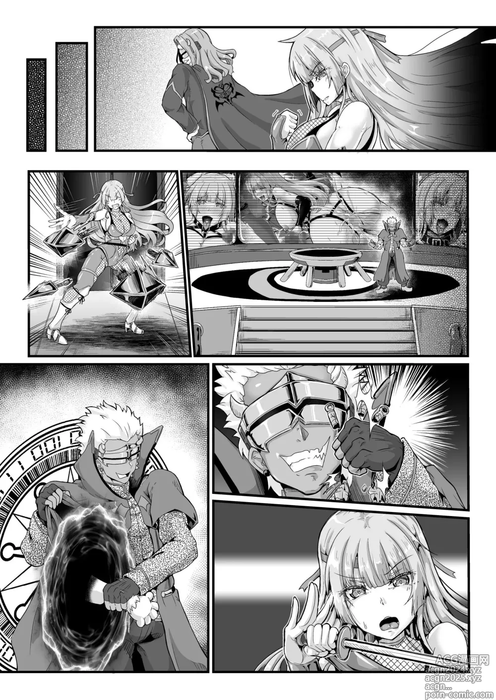 Page 44 of doujinshi Taimanin Alicia no Junan ~Youma ni Haiboku Shita Taimanin wa Akuochi Sennou Choukyou~