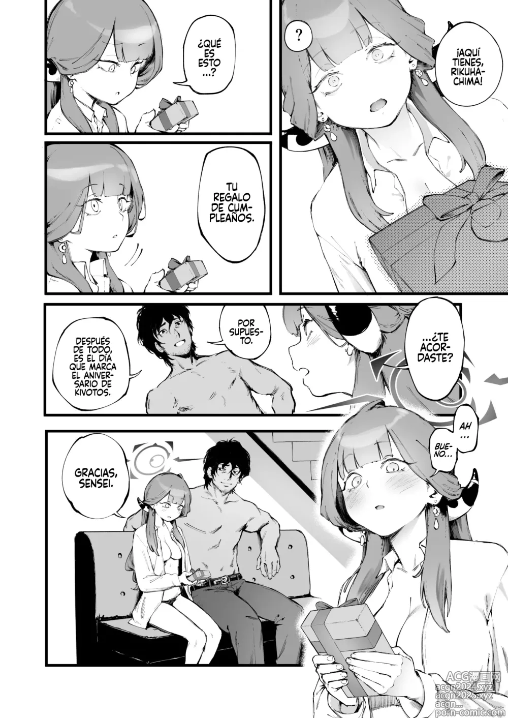 Page 27 of doujinshi Te Amo, Rikuhachima