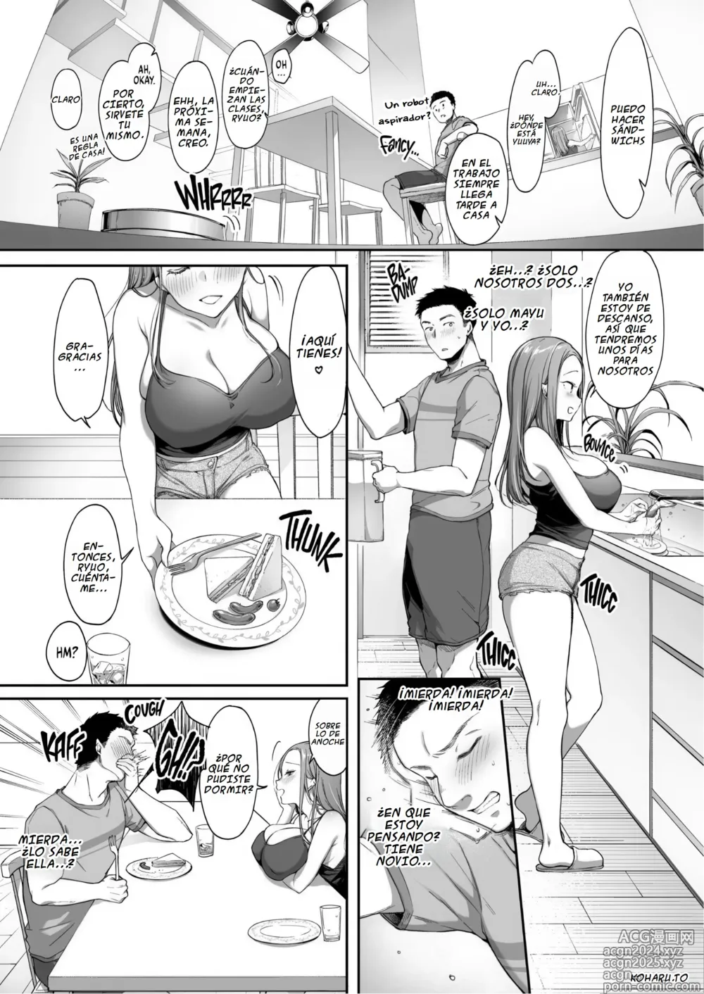 Page 15 of doujinshi Mudandome con mi amiga y su amante