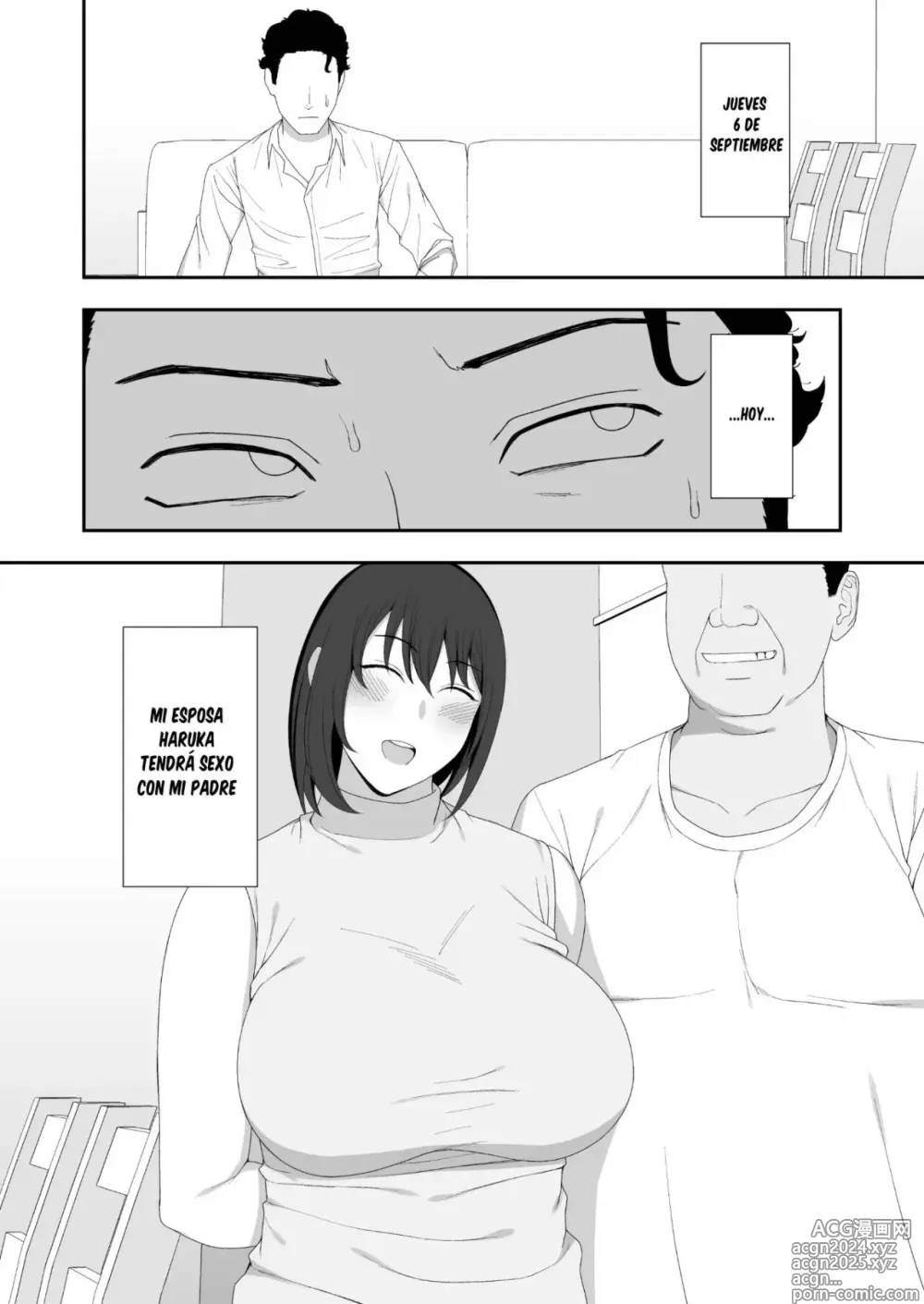 Page 3 of doujinshi Haruka to Oyaji no Kozukuri Shuukan