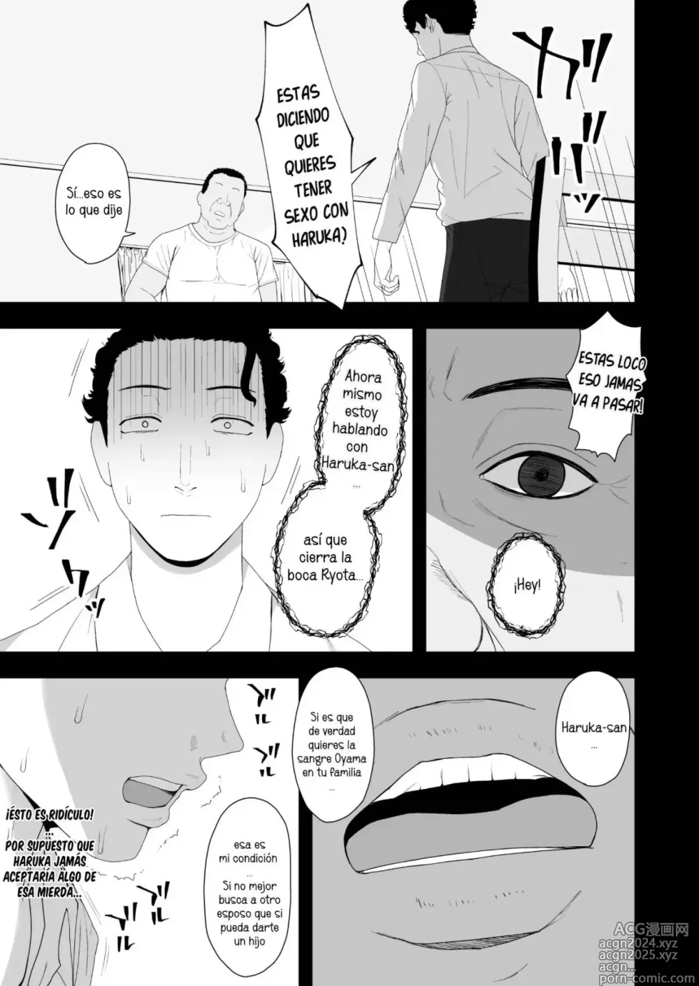 Page 10 of doujinshi Haruka to Oyaji no Kozukuri Shuukan