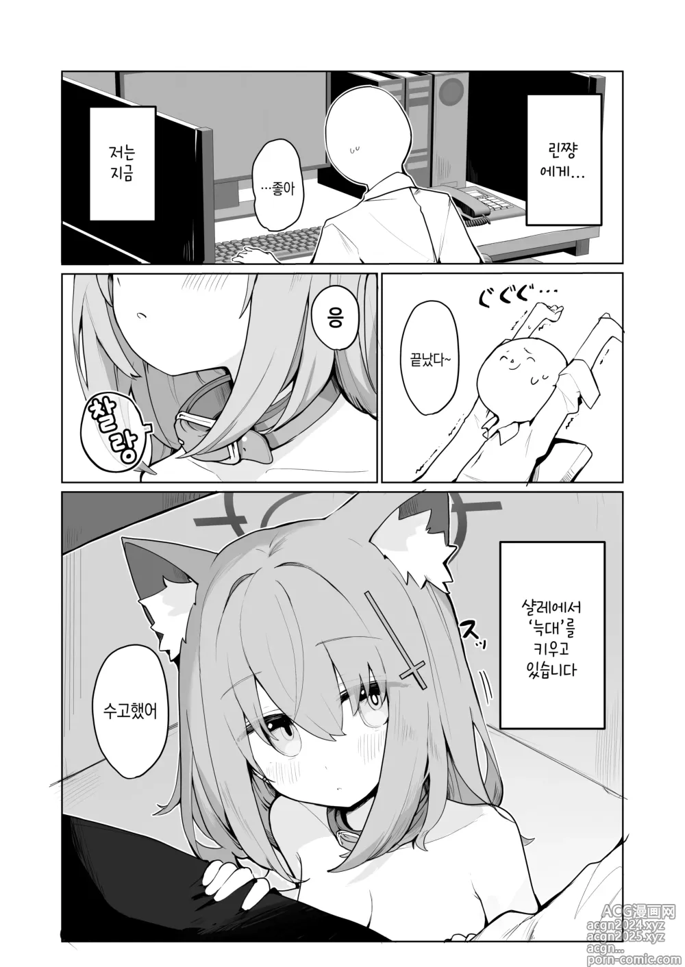 Page 3 of doujinshi 시로코랑 호시노랑 야한 짓 하는 책